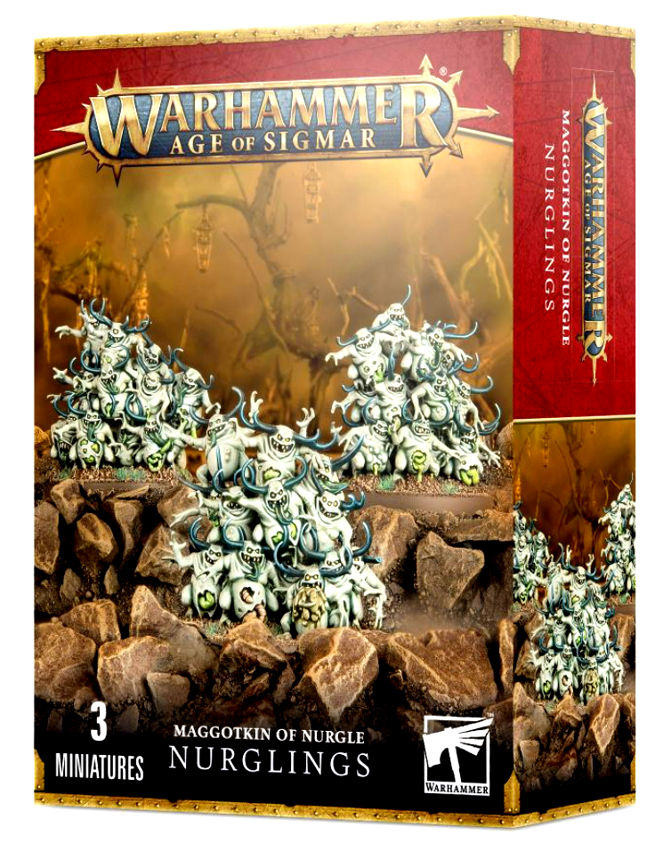 Nurglings Daemons of Nurgle Warhammer 40K Age of Sigmar AoS