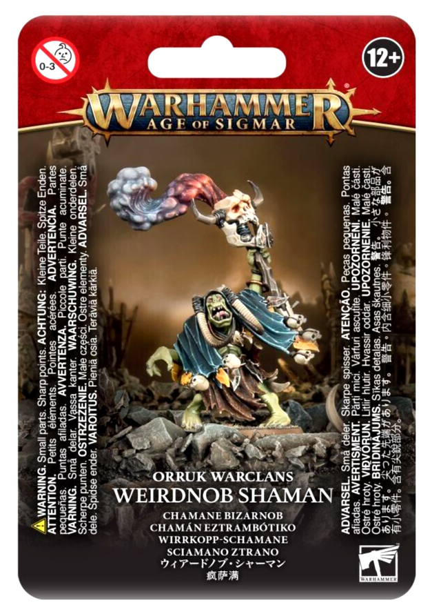 Weirdnob Shaman Orruk Warclans Ironjawz Warhammer AoS NIB!               WBGames