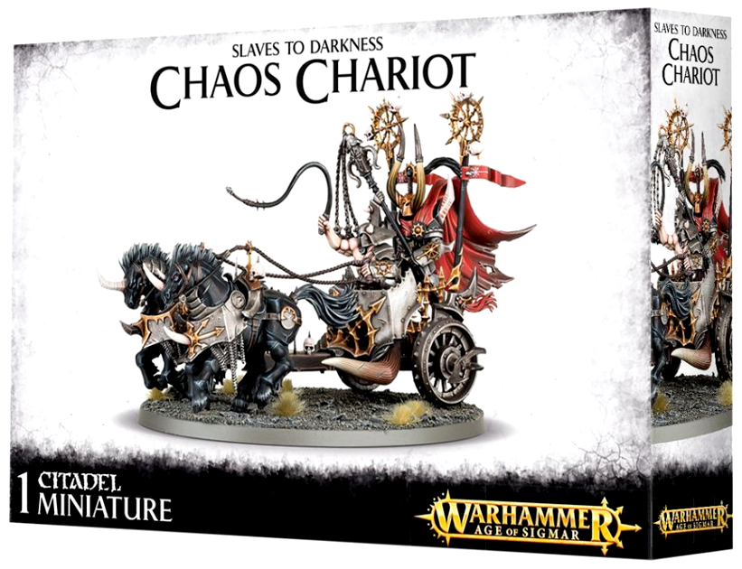 Chariot Chaos Warriors Gorebeast Warhammer Age Sigmar Slaves to Darkness WBGames