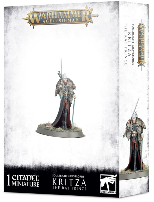Kritza, The Rat Prince Soulblight Gravelords Warhammer AoS