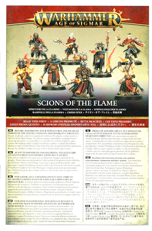 Scions Of The Flame Slaves To Darkness Warcry Warhammer Age Of Sigmar
