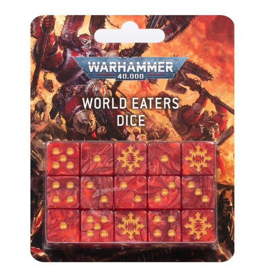 World Eaters Dice set Warhammer 40K                                      WBGames