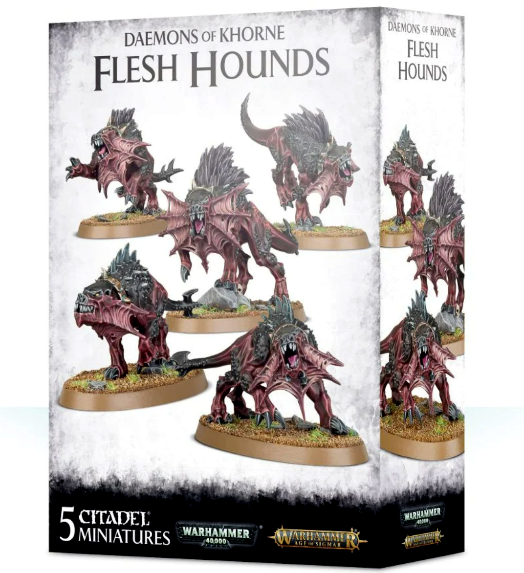 Flesh Hounds Daemons Of Khorne Chaos Warhammer Age Of Sigmar