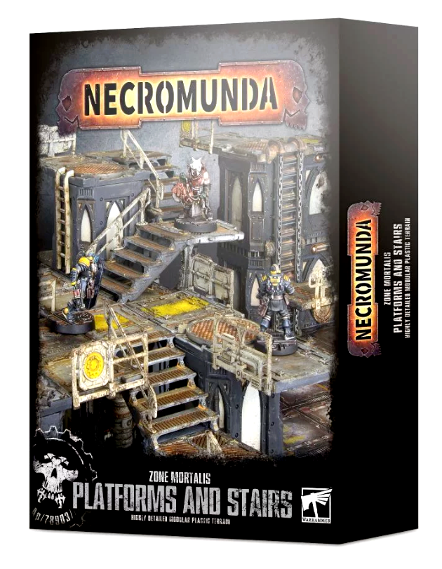 Zone Mortalis Platforms And Stairs Necromunda Warhammer