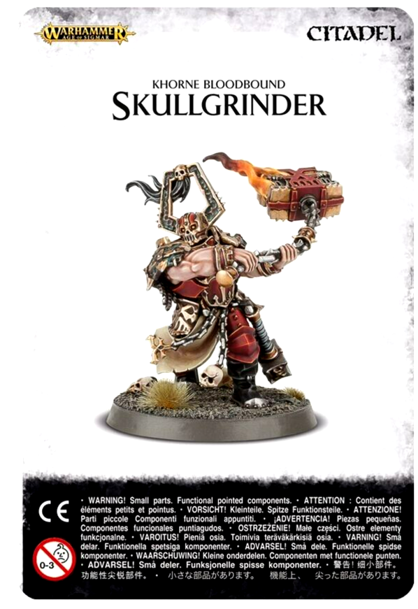 Skullgrinder Khorne Bloodbound Warhammer Age Of Sigmar AoS