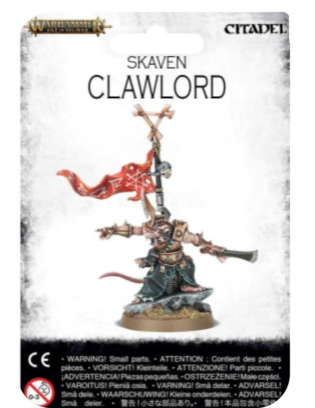 Clawlord or Warlord Skaven Warhammer Age of Sigmar AoS NIB!              WBGames