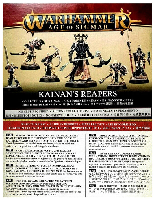 Kainan's Reapers Ossiarch Bonereapers Warhammer Age of Sigmar NIB!       WBGames