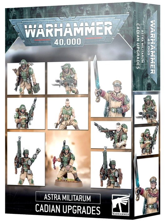 Cadian Upgrades Astra Militarum Warhammer 40K NIB!                       WBGames