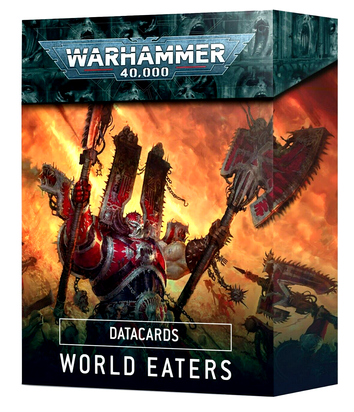 Datacards World Eaters  9th EDITION Warhammer 40K NIB!