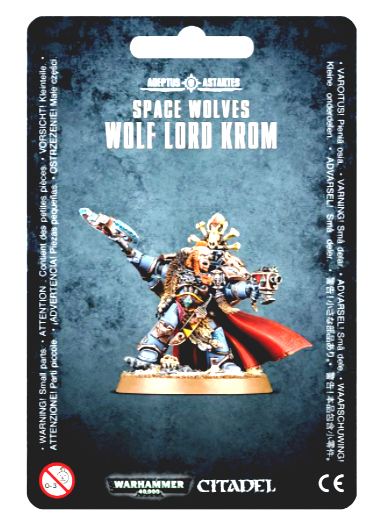 Wolf Lord Krom Space Wolves Warhammer 40K NIB!                           WBGames
