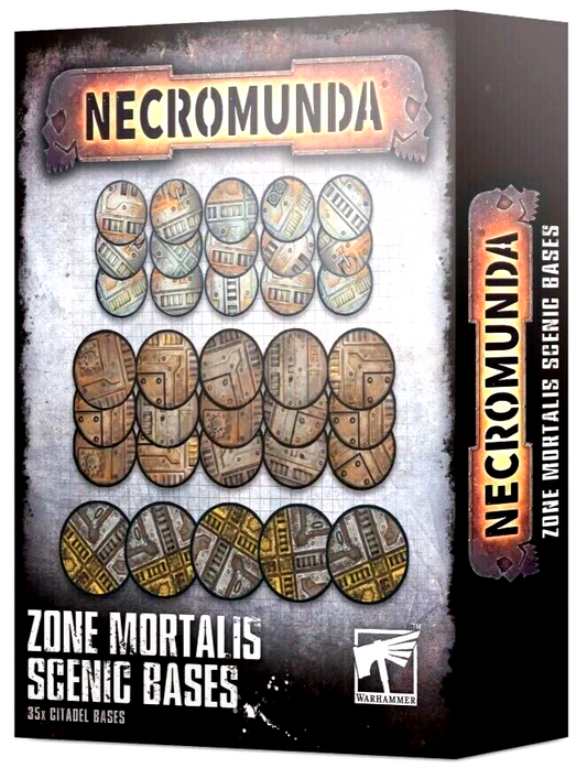 Zone Mortalis Scenic Bases Necromuda Warhammer 40K NIB!                  WBGames