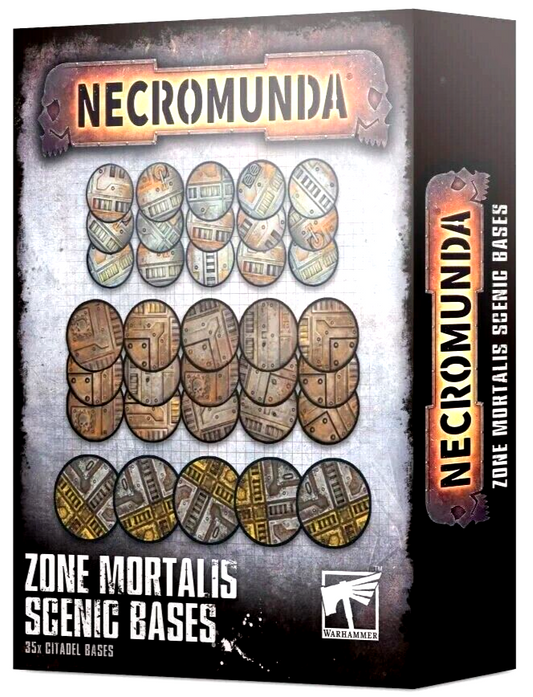 Zone Mortalis Scenic Bases Necromuda Warhammer 40K