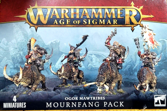 Mournfang Pack Ogor Mawtribes Warhammer Age of Sigmar NIB!               WBGames