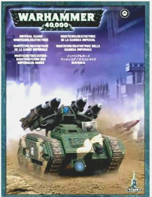 Manticore or Deathstrike Tank Astra Militarum Warhammer 40K NIB!         WBGames