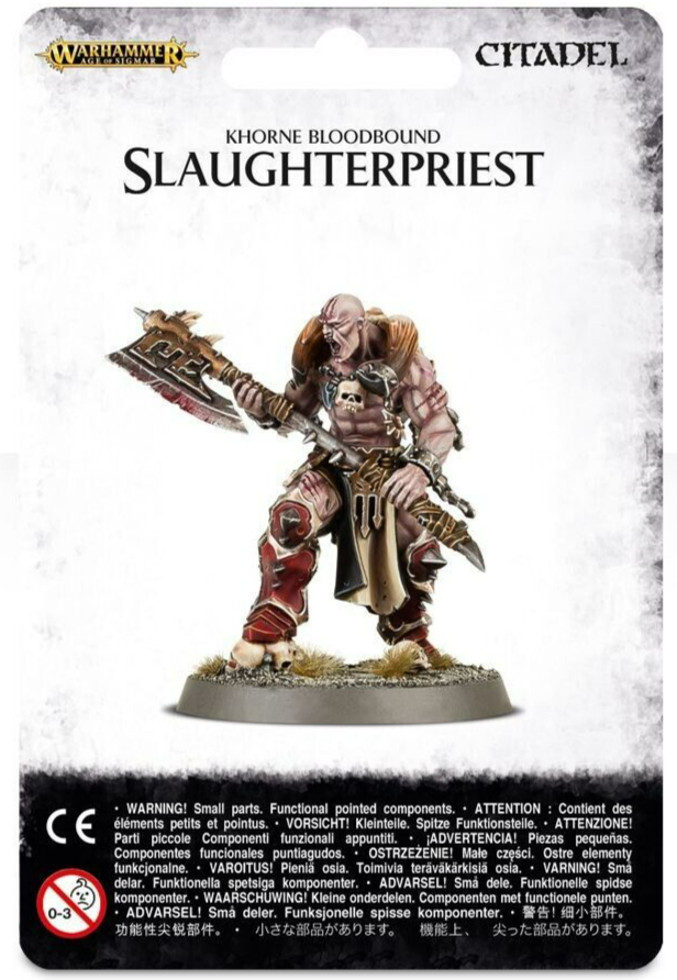 Slaughterpriest Khorne Bloodbound Warhammer Age Of Sigmar AoS