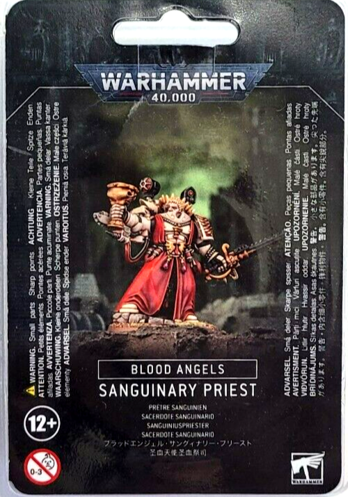 Sanguinary Priest Blood Angels Warhammer 40K NIB!                        WBGames