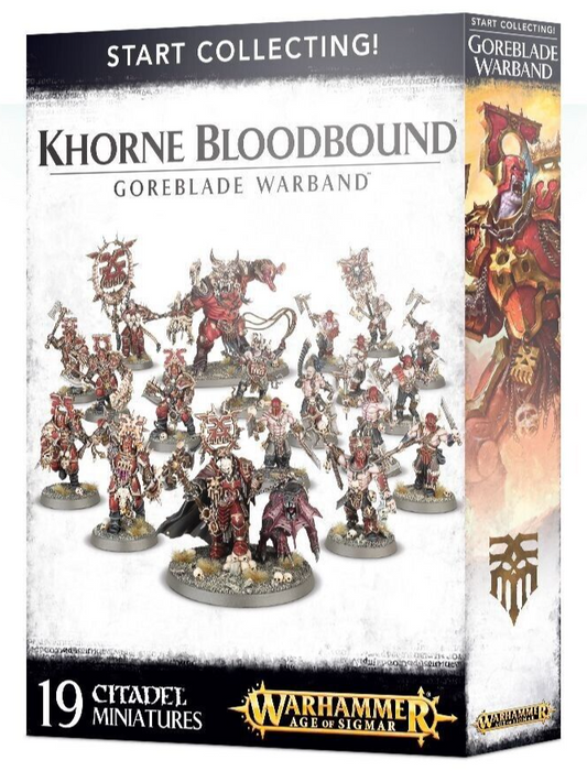 Start Collecting! Khorne Bloodbound Goreblade Warband Warhammer AoS      WBGames