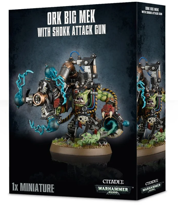 Big Mek With Shokk Attack Gun Orks Warhammer 40K