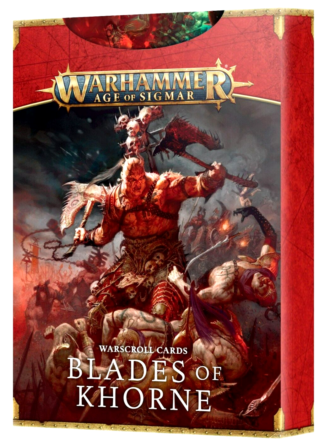 Warscroll Cards Blades of Khorne Warhammer Age of Sigmar                 WBGames