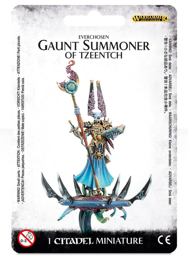 Gaunt Summoner on Disc of Tzeentch Everchosen Warhammer Age of Sigmar