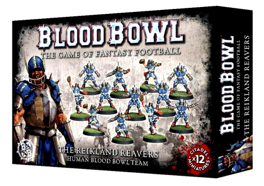 Human Team: Reikland Reavers Warhammer Blood Bowl NIB!                   WBGames