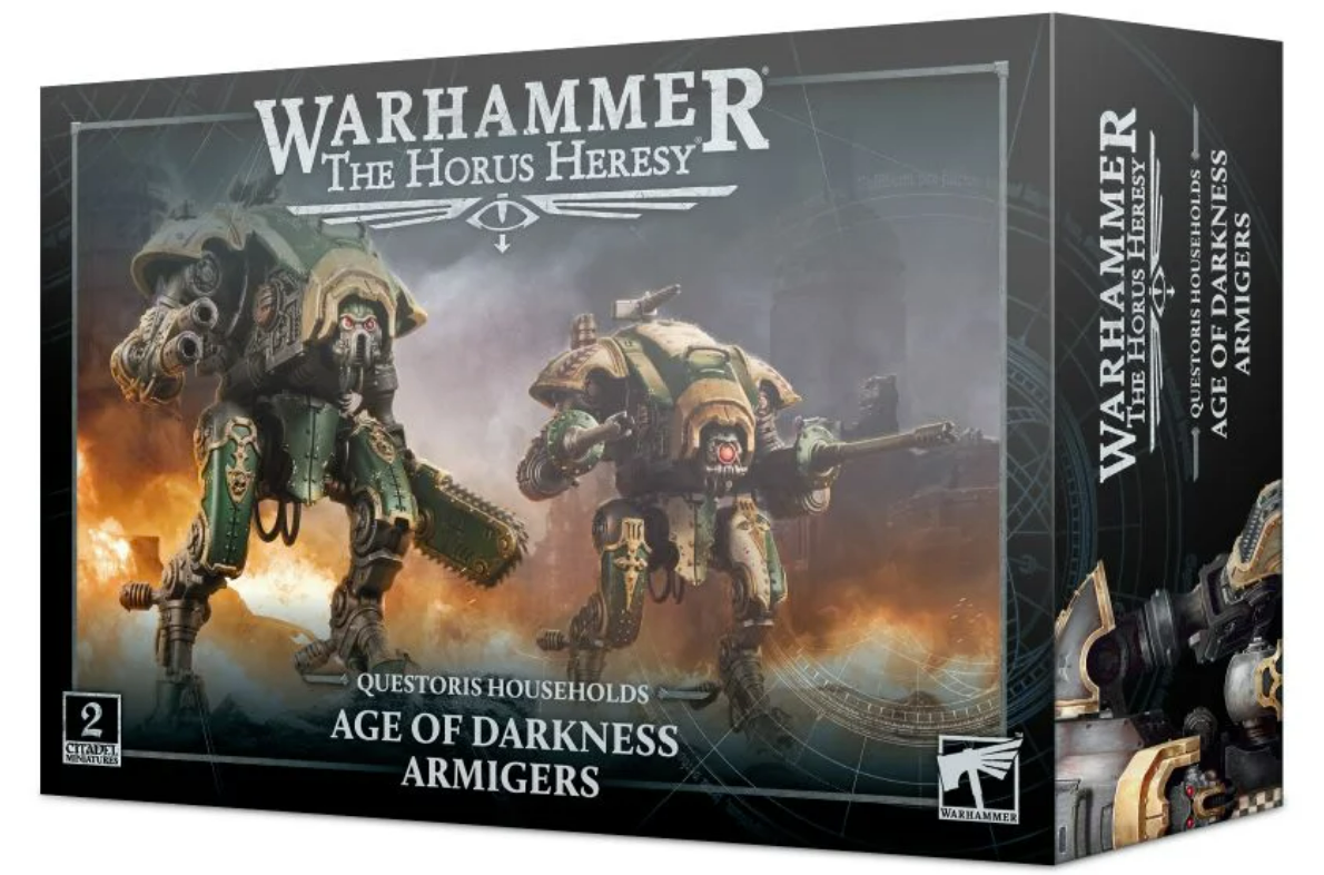 Age of Darkness Armiger Helverings or Warglaives Warhammer 40k 30k       WBGames