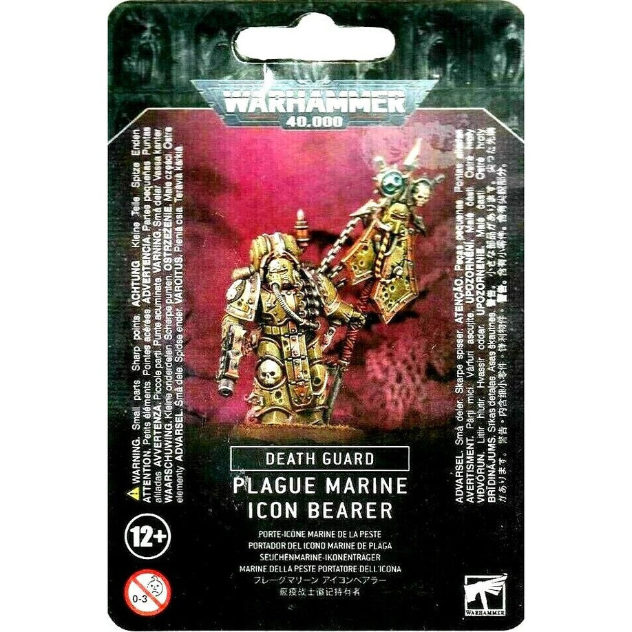 Plague Marine Icon Bearer Death Guard Warhammer 40K