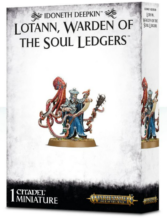 Lotann Warden of The Soul Ledgers  Idoneth Deepkin Warhammer Age of Sigmar