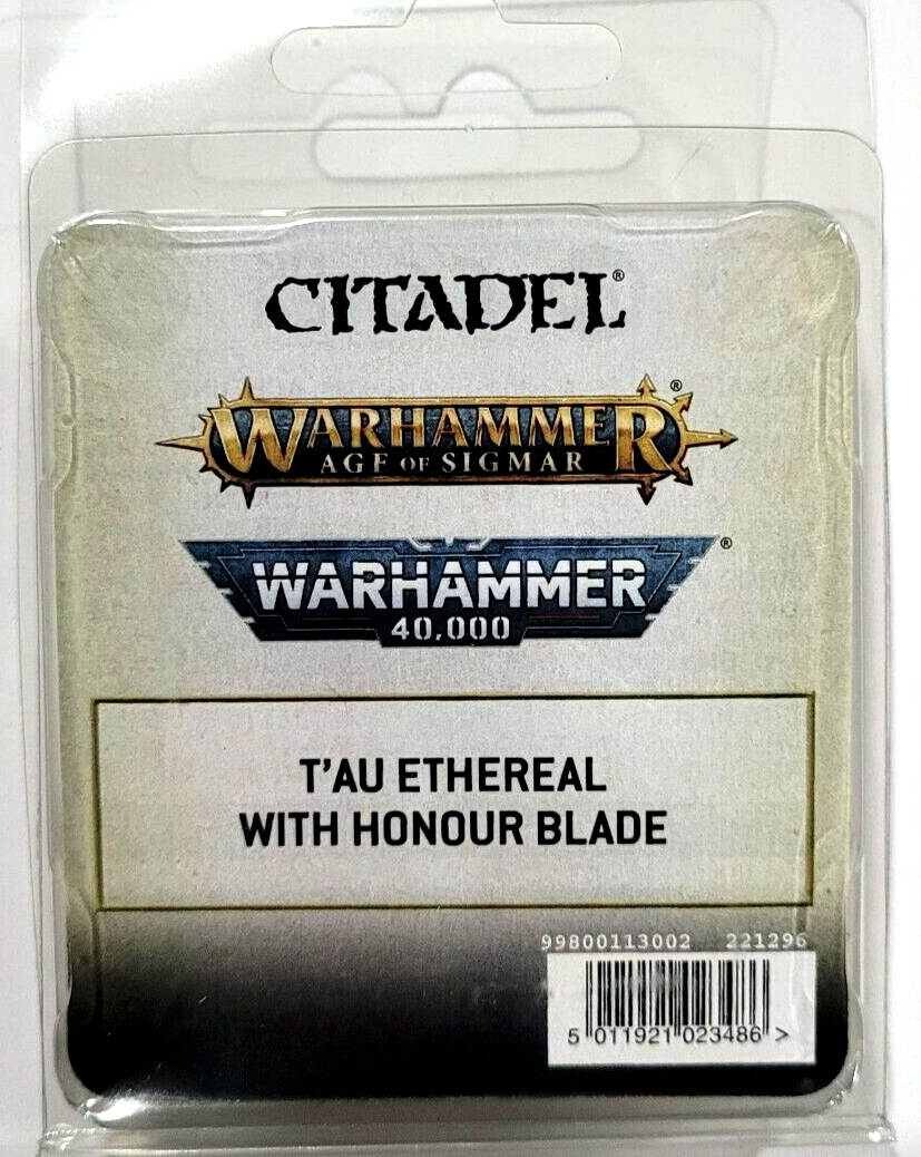 Tau Ethereal with Honour Blade Warhammer 40K NIB! OOP                    WBGames