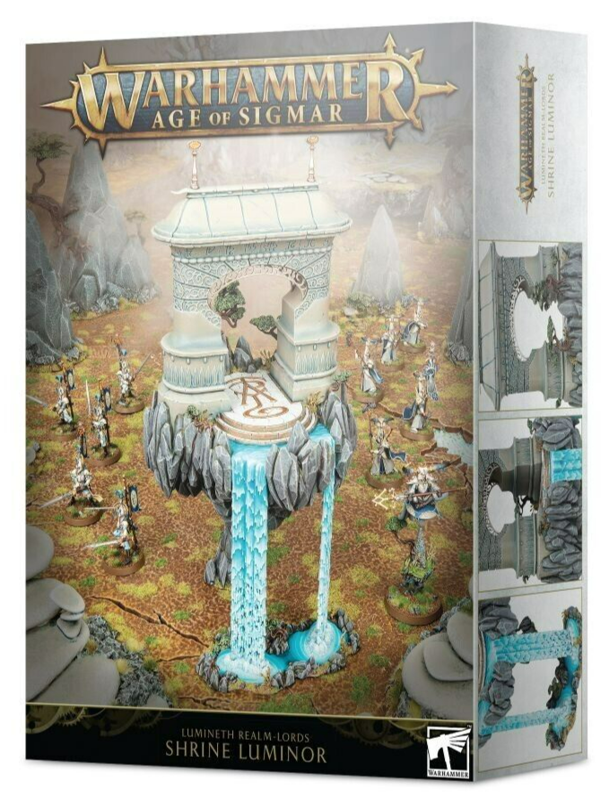 Shrine Luminor Terrain Lumineth Realm-Lords Warhammer AoS