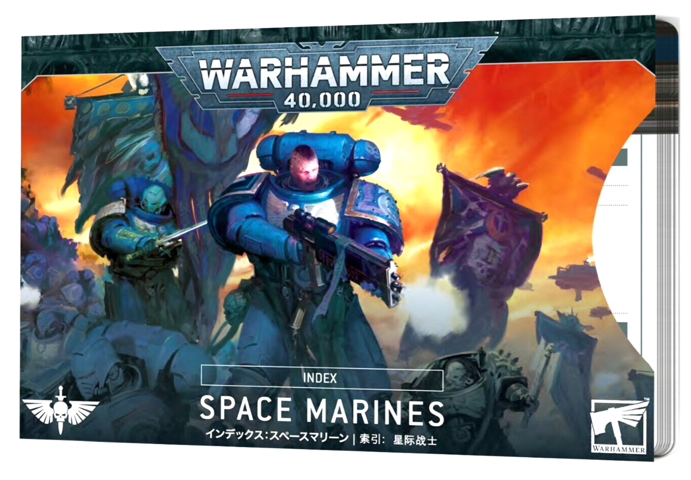 Space Marines Index Cards 10th Edition Warhammer 40K                     WBGames