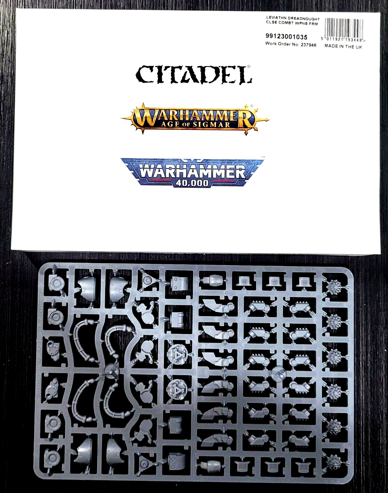 Leviathan Siege Dreadnought Close Combat Weapons Frame Warhammer