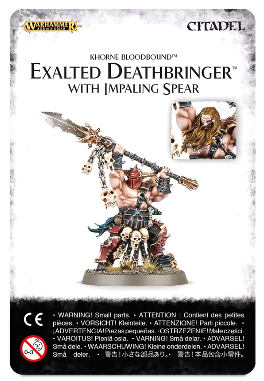Exalted Deathbringer with Impaling Spear Warhammer Age of Sigmar NIB!    WBGames
