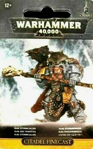Njal Stormcaller in Terminator Armour Space Wolves Warhammer 40K NIB!    WBGames