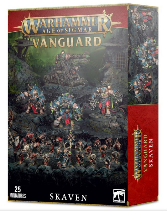 Vanguard Skaven Set 25X Warhammer Age of Sigmar AoS NIB!                 WBGames