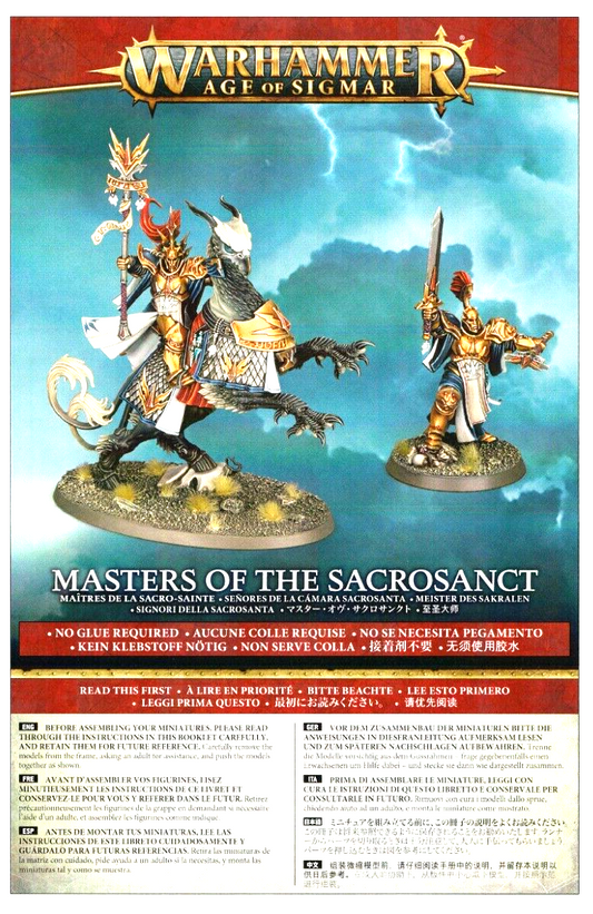 Masters of the Sacrosanct Stormcast Eternals Warhammer AoS NIB!          WBGames