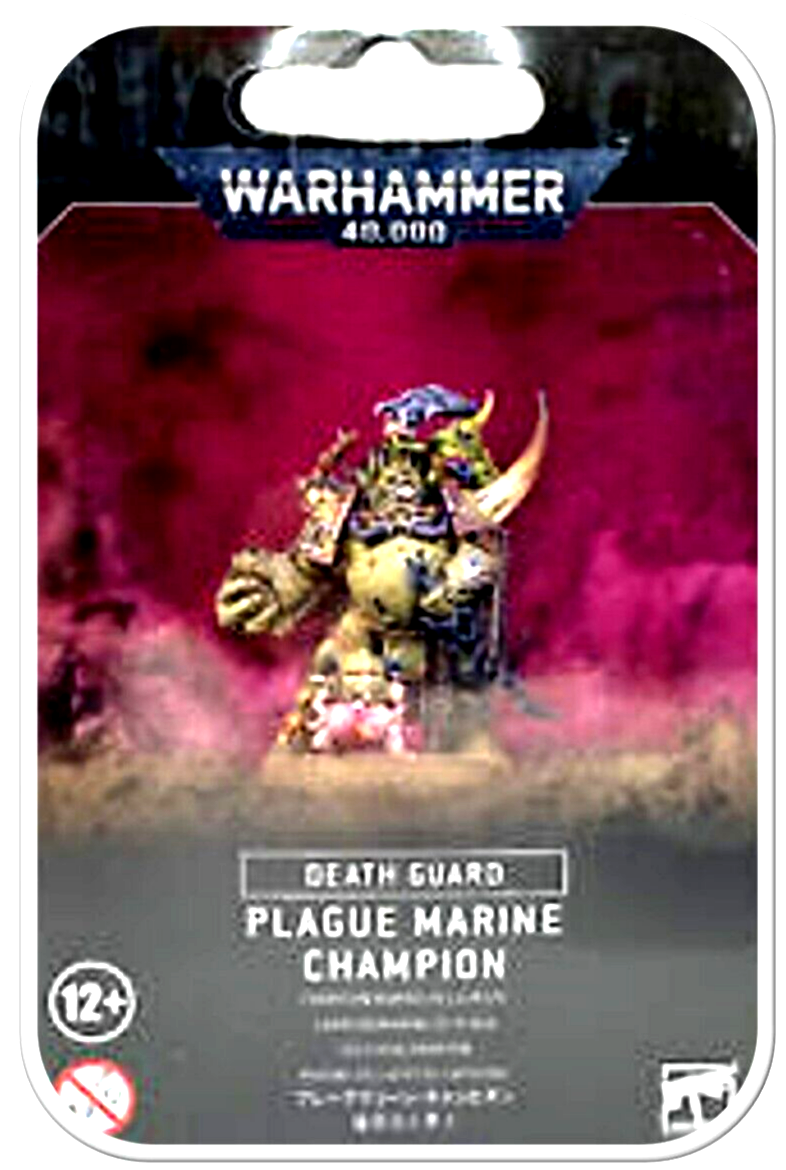 Plague Marine Champion  Death Guard Warhammer 40K