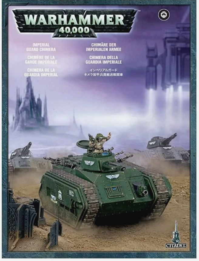 Chimera Battle Tank Astra Militarum Imperial Guard Warhammer 40K