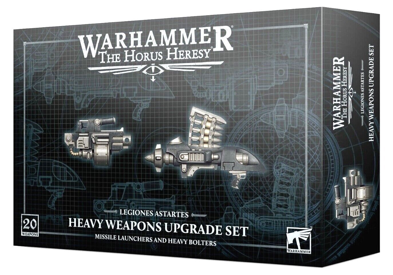 Heavy Weapons Upgrade Set Missile Launchers And Heavy Bolters Warhammer HH