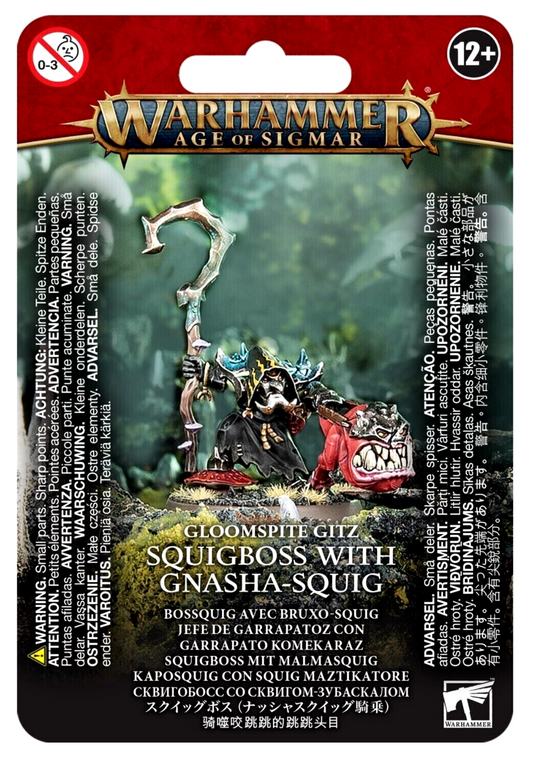 Squigboss with Gnasha-squig Gloomspite Gitz Warhammer Age of Sigmar NIB! WBGames