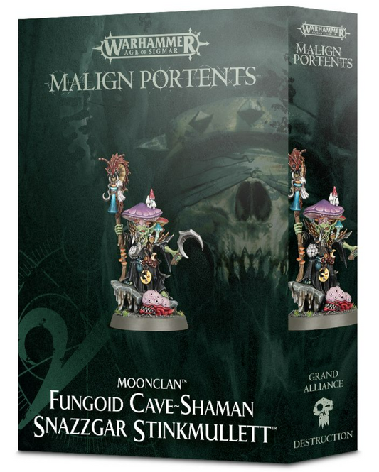 Fungoid Cave-Shaman Snazzgar Stinkmullett Moonclan Warhammer AoS NIB!    WBGames