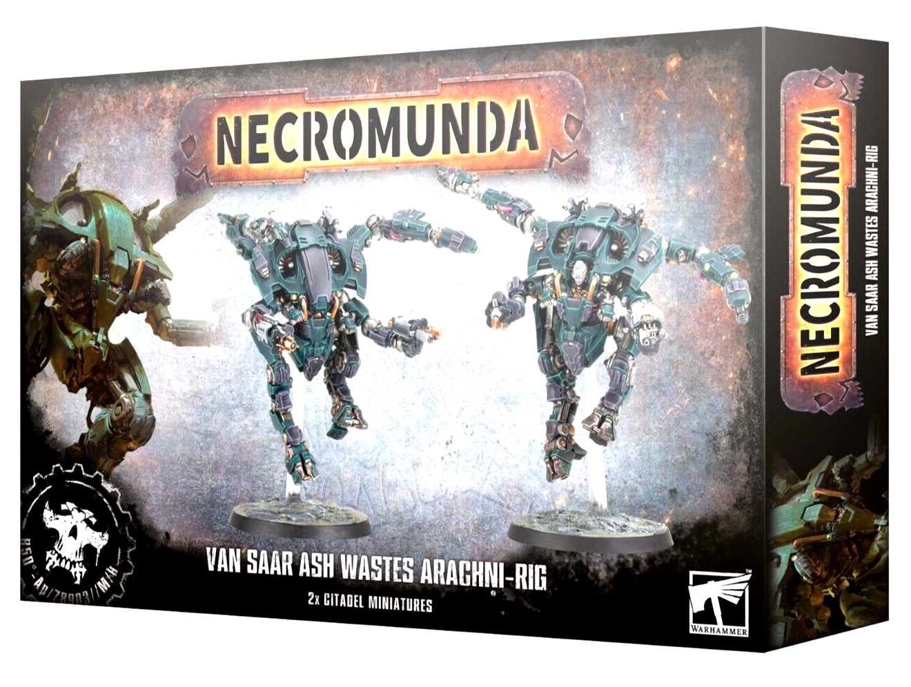 Van Saar Ash Wastes Arachni-Rig Warhammer Necromuda