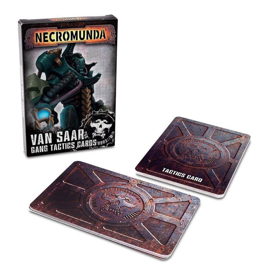 Van Saar Gang Tactics Card 2nd Edition Necromunda Warhammer              WBGames