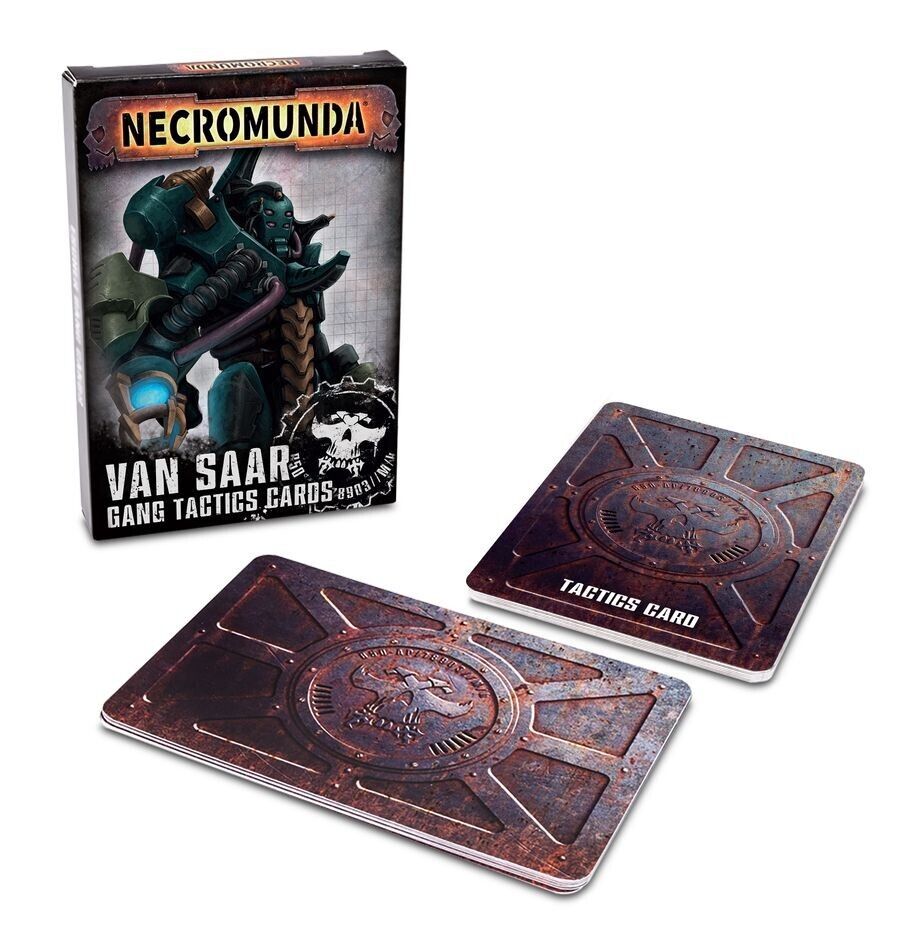 Van Saar Gang Tactics Card 2Nd Edition Necromunda Warhammer