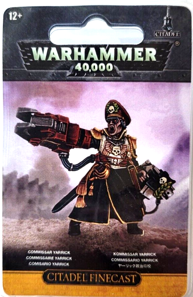 Commissar Yarrick Astra Militarum Warhammer 40K NIB! OOP                 WBGames