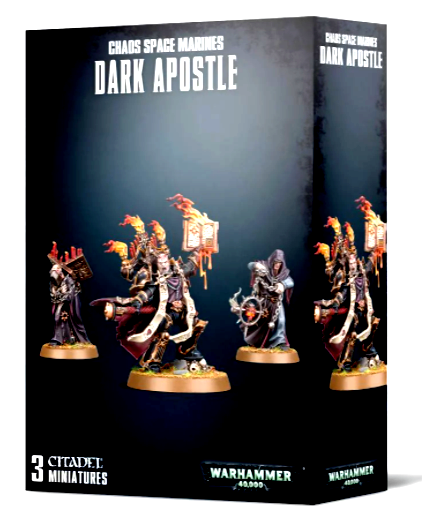 Dark Apostle Chaos Space Marines Warhammer 40K