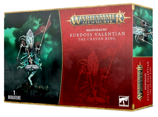 Kurdoss Valentian, The Craven King Nighthaunt Warhammer AoS NIB!         WBGames