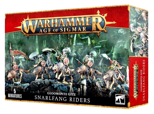 Snarlfang Riders Gloomspite Gitz Warhammer Age Of Sigmar OOP