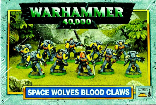 Blood Claws Space Wolves Warhammer 40K Space Marines  NIB!               WBGames