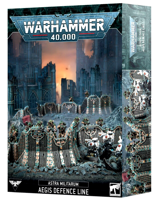 Aegis Defence Line Astra Militarum Warhammer 40K NIB!                    WBGames